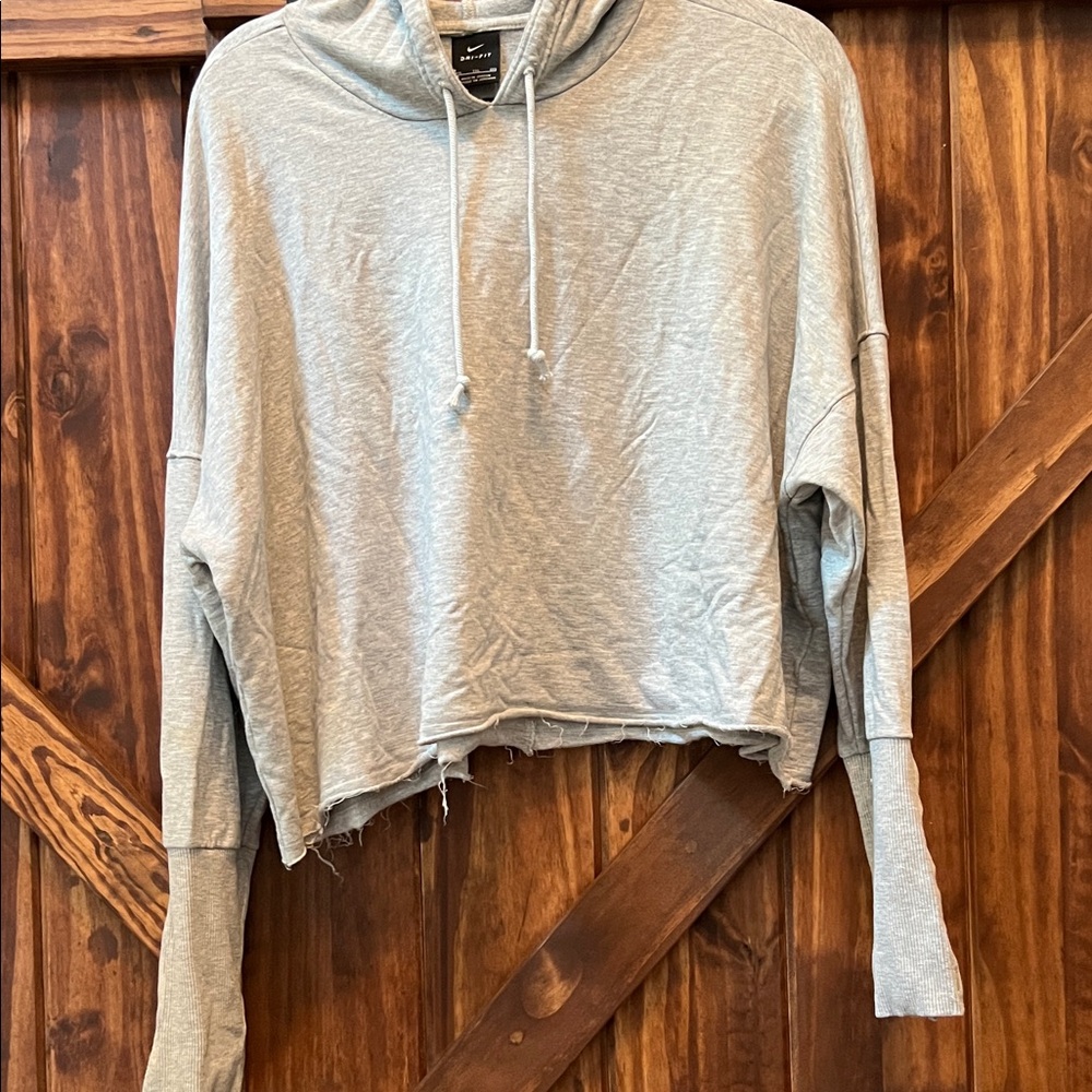 Nike Light Gray Women's Hoodie
